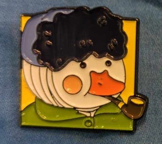 Art duck Van Gogh