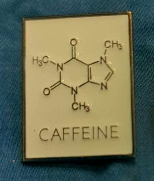 Caffeine molecule