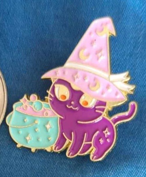 Cat witch pastel 7A