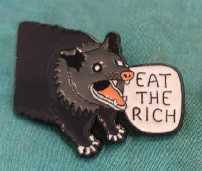 Eat the Rich possum 5W