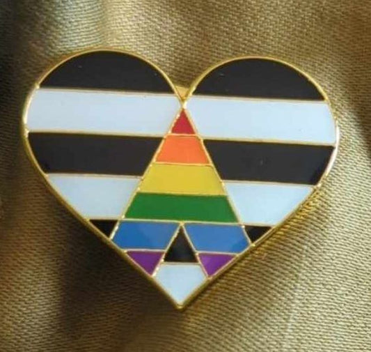 Pride Ally Heart