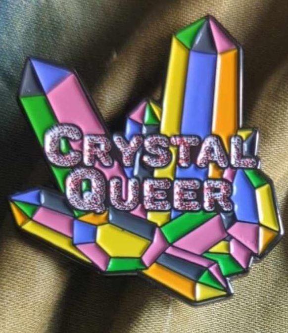 Pride crystal queer BC