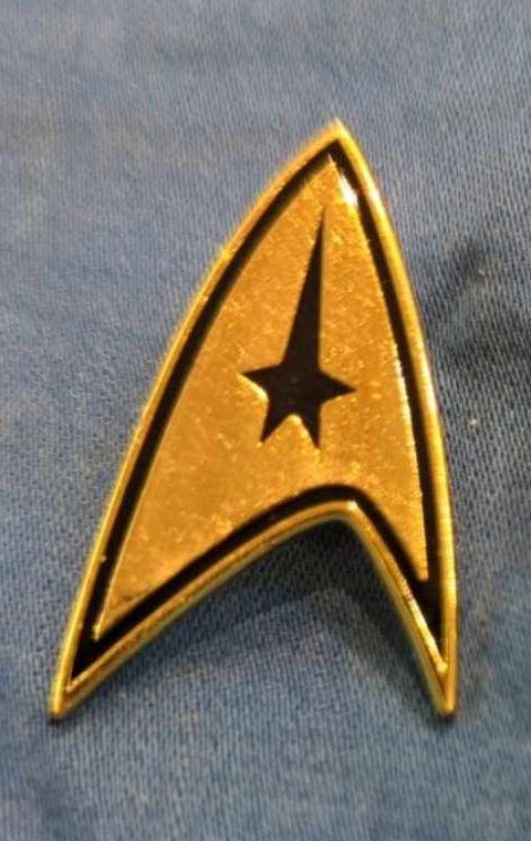 Star Trek comm badge 5B