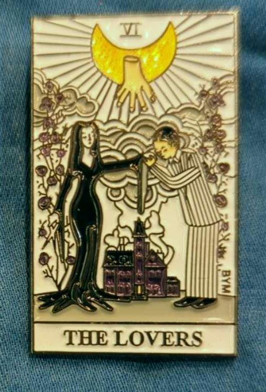 Tarot Addams Lovers 6F