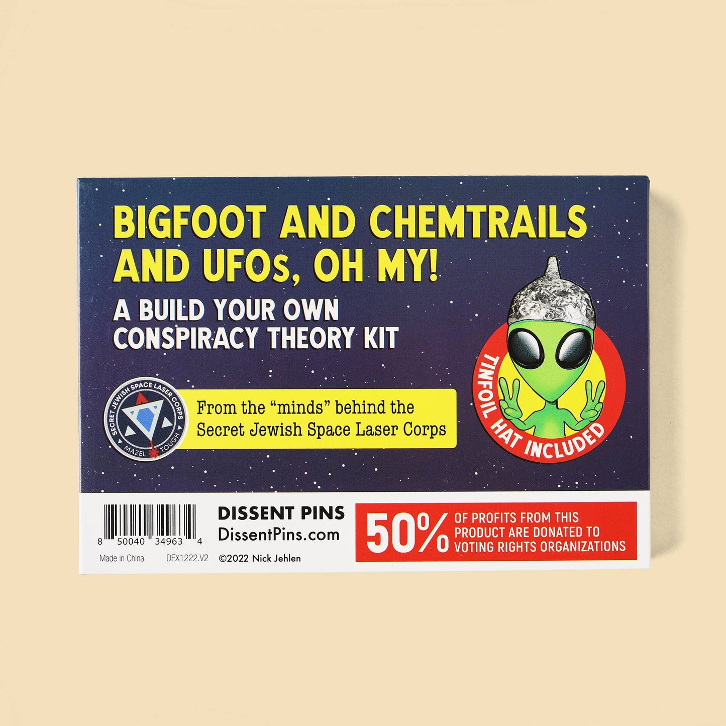 Bigfoot and Chemtrails and UFOs, Oh My! BYOCT Kit