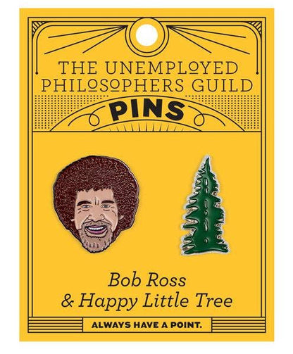 Bob Ross & Tree Pins