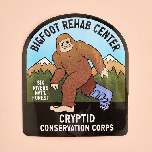 Bigfoot Rehabilitation Center Sticker