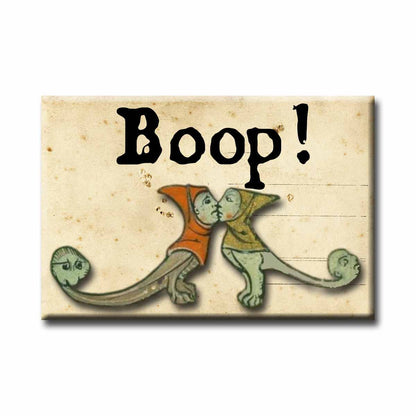 Medieval Marginalia Boop! Refrigerator Magnet