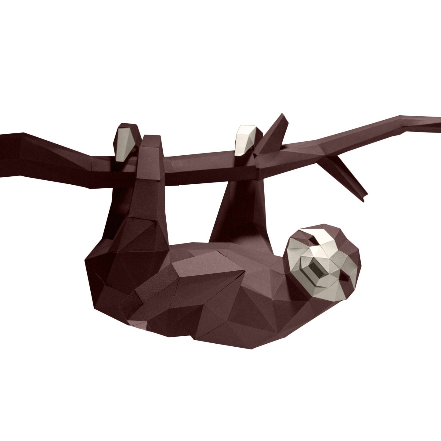 Hanging Sloth 3D PaperCraft Origami Wall Art