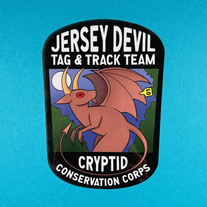 Jersey Devil Tag & Track Team Sticker